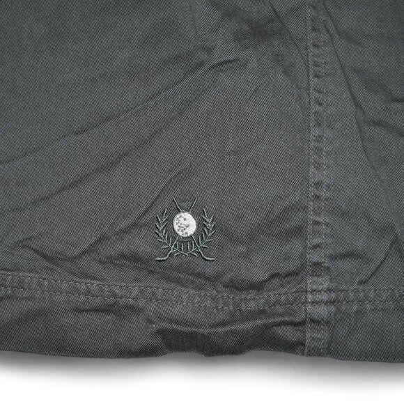 Le Tigre Men’s Vintage Cotton Blend Shorts in Teal - Picture 4 of 8